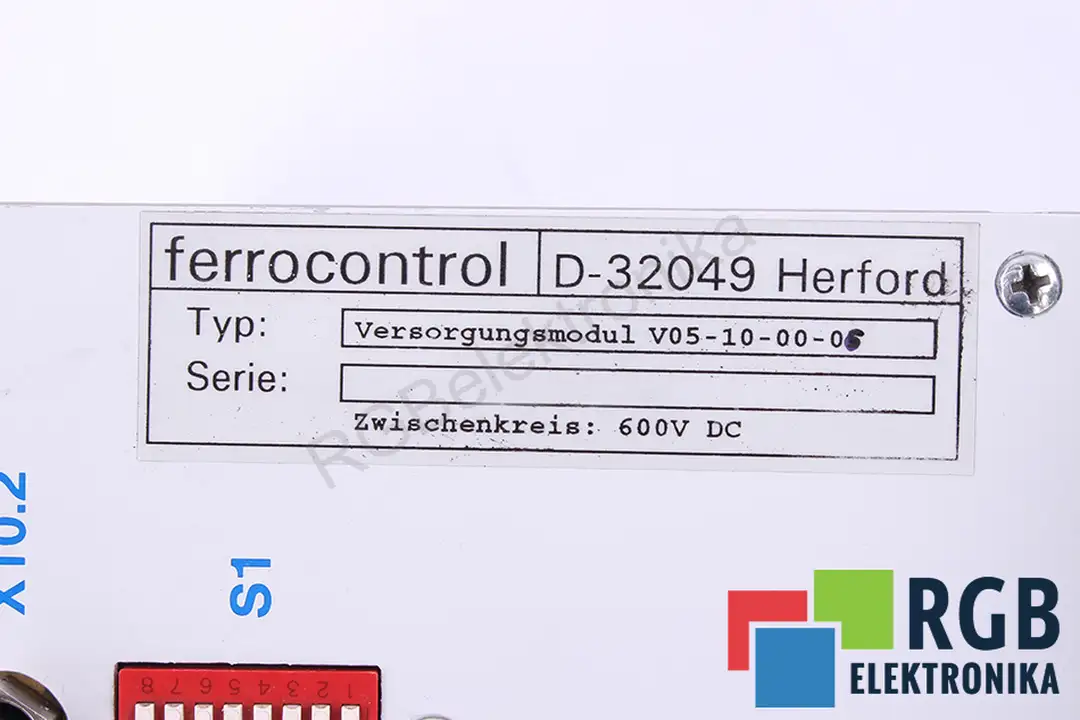 V05-10-00-06 FERROCONTROL