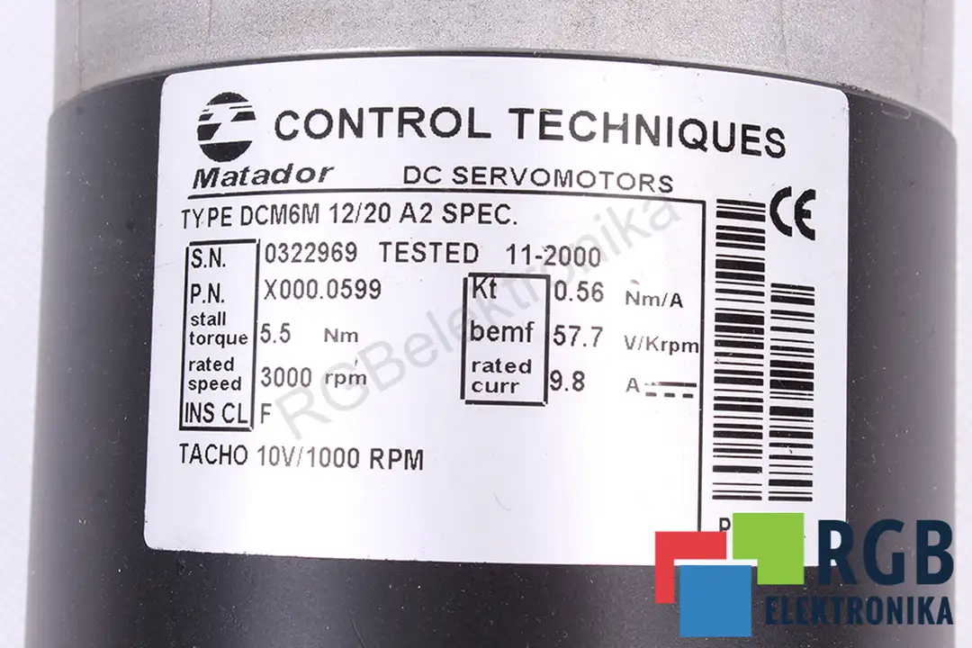 dcm6m12-20a2 CONTROL TECHNIQUES Reparatur