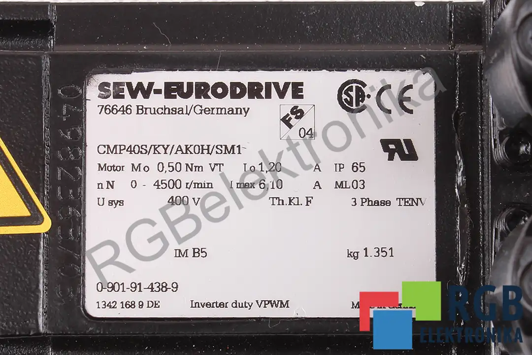 CMP40S/KY/AK0H/SM1 SEW EURODRIVE