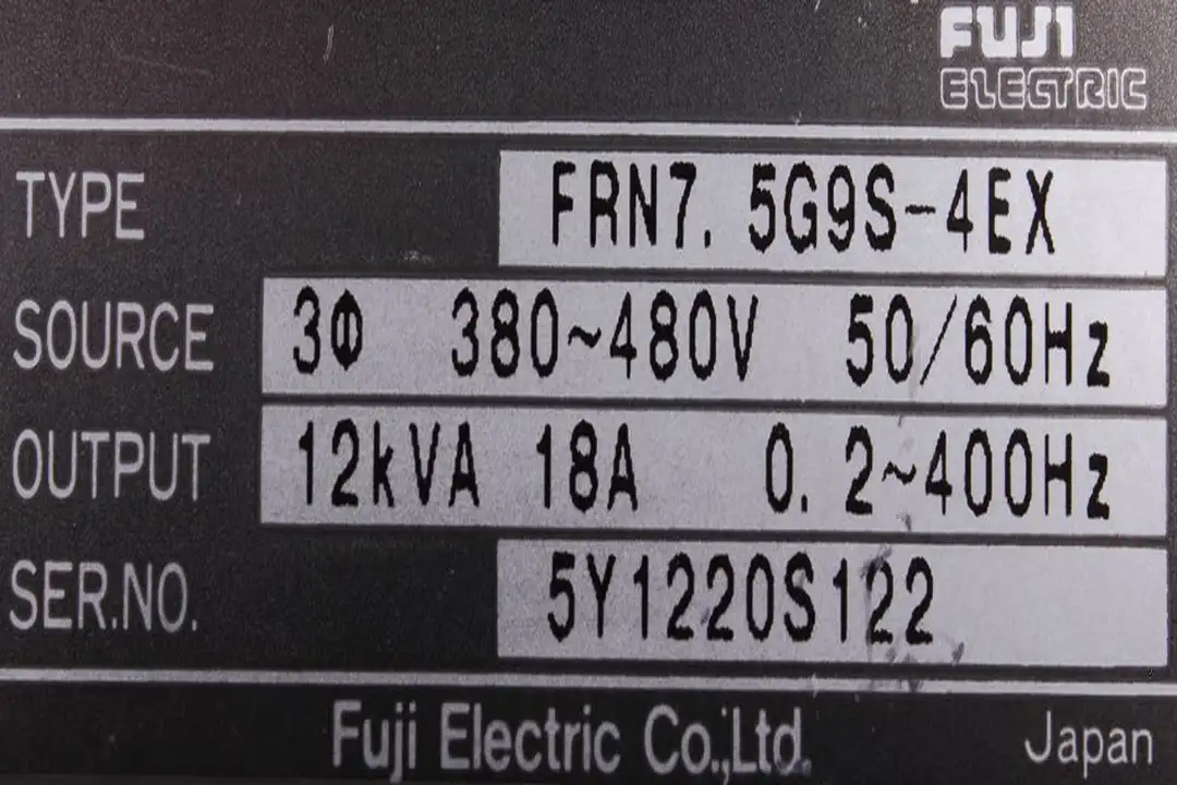 frn7.5g9s-4ex FUJI ELECTRIC Reparatur