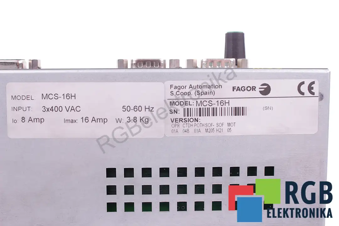MCS-16H FAGOR
