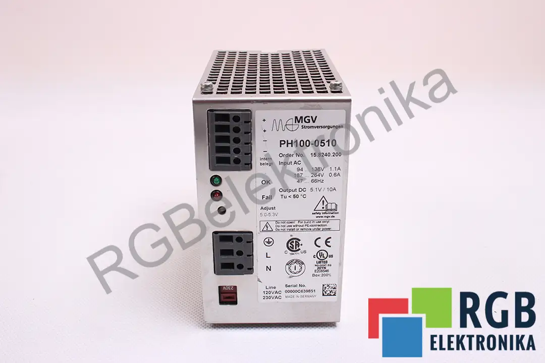 ph100-0510 MGV Reparatur