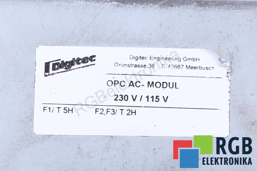 OPCAC-MODUL DIGITEC