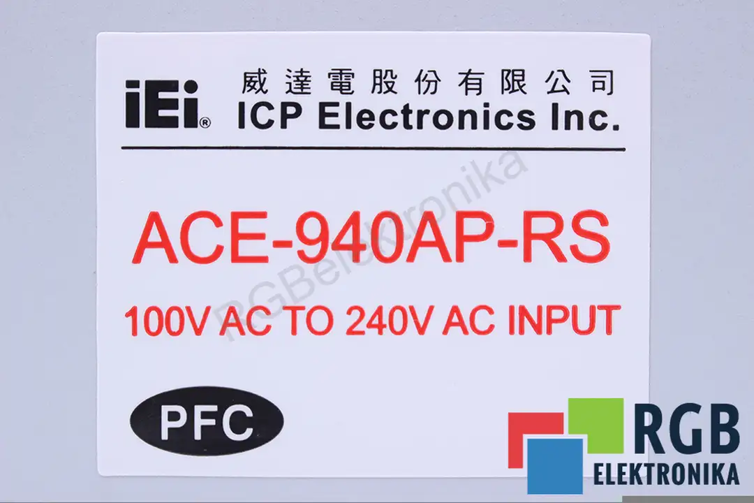 ACE-940AP ICP ELECTRONICS