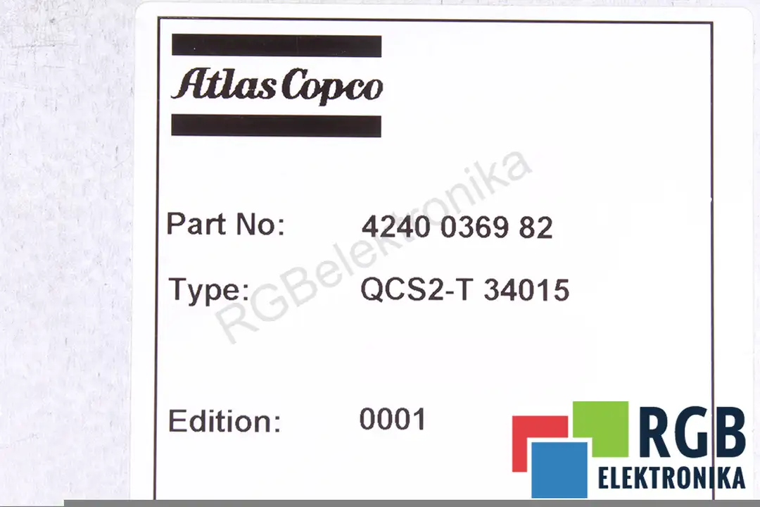 qcs2-t34015 ATLAS COPCO Reparatur