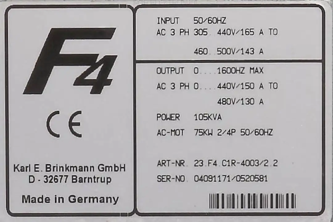 23.F4.C1R-4003/2.2 KEB