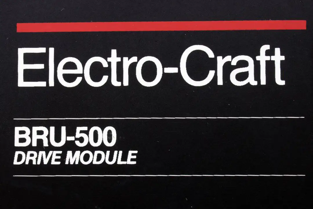 bru-500 ELECTRO-CRAFT Reparatur