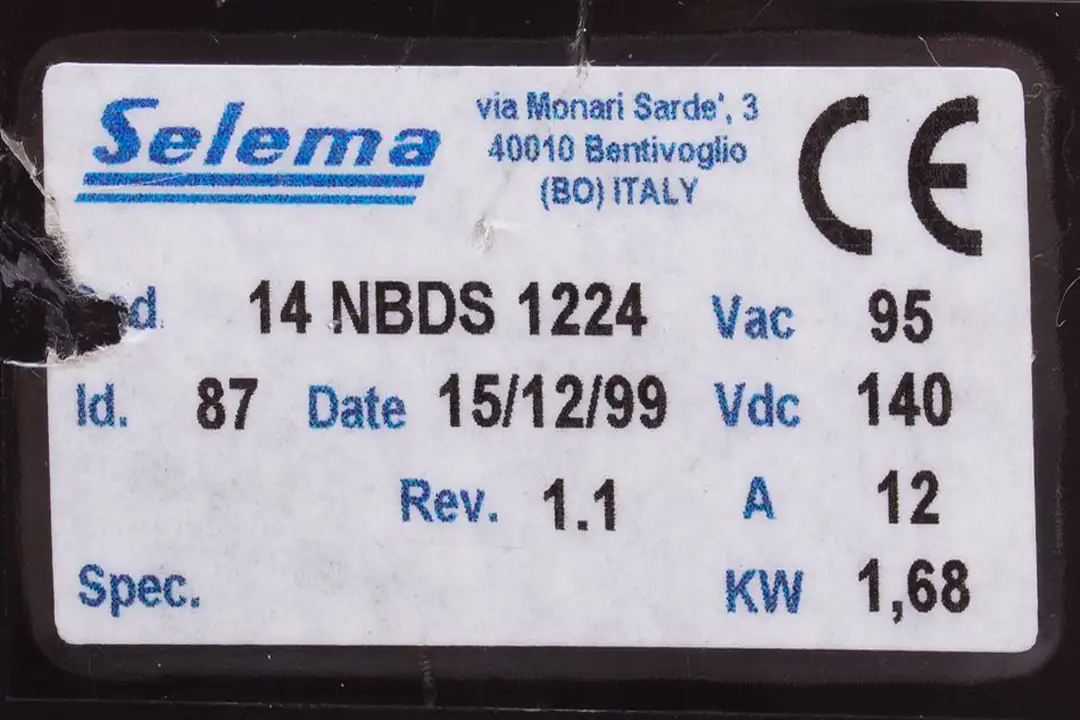 14nbds SELEMA Reparatur