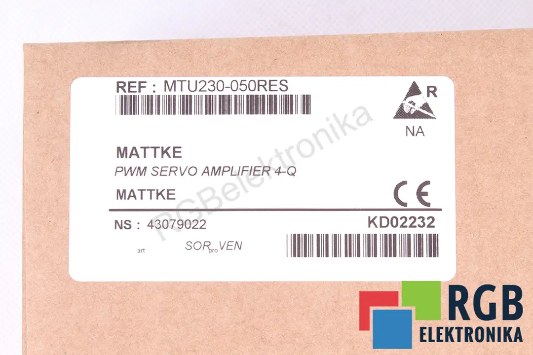 MTU230-050RES MATTKE