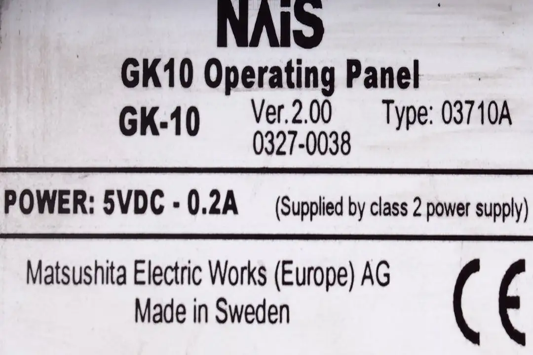 gk-10 NAIS Reparatur
