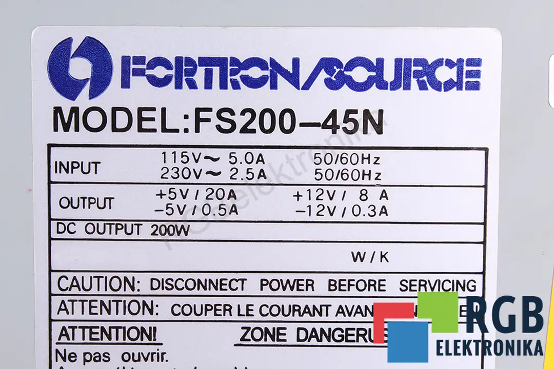 FS200-45N FORTON/SOURCE