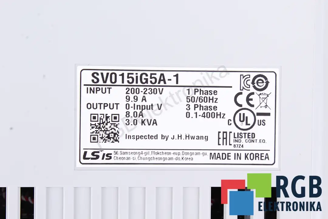 SV015IG5A-1 LS INDUSTRIAL SYSTEMS
