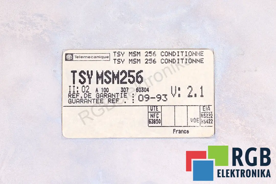 TSYMSM256 TELEMECANIQUE