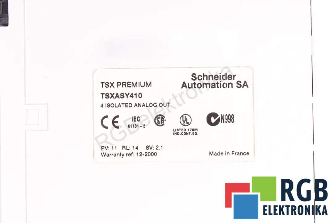 TSXASY410 SCHNEIDER ELECTRIC