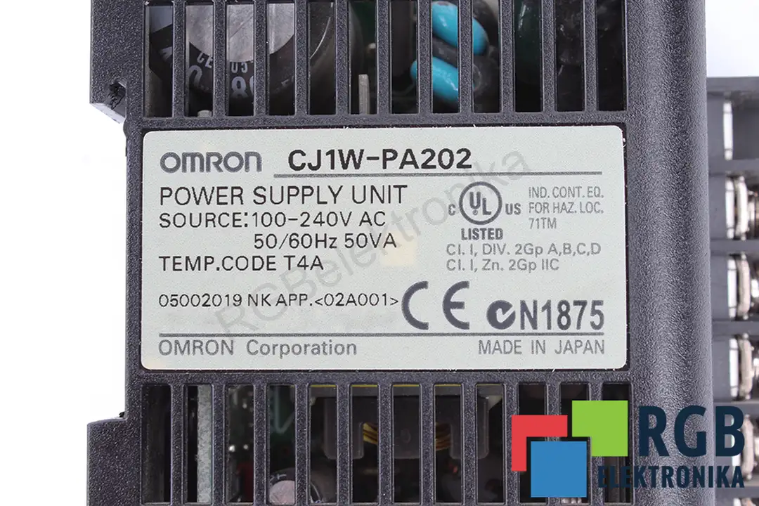 cj1w-pa202_45087 OMRON Reparatur