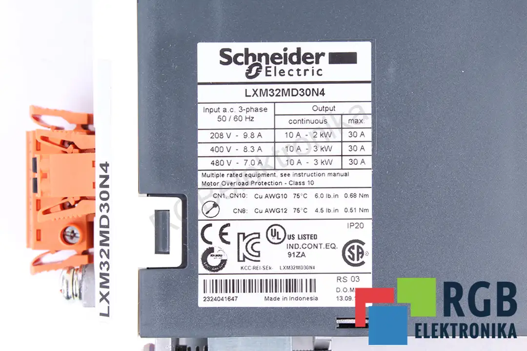 lxm32md30n4 SCHNEIDER ELECTRIC Reparatur