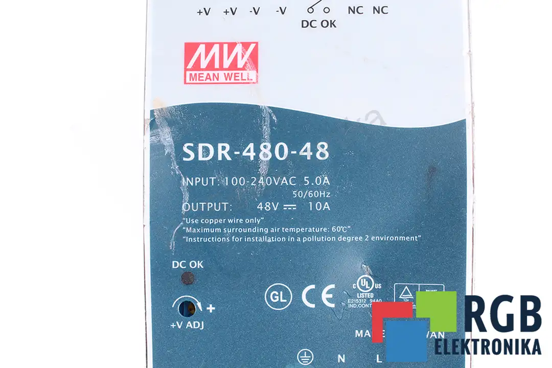 sdr-480-48_52172 MEAN WELL Reparatur