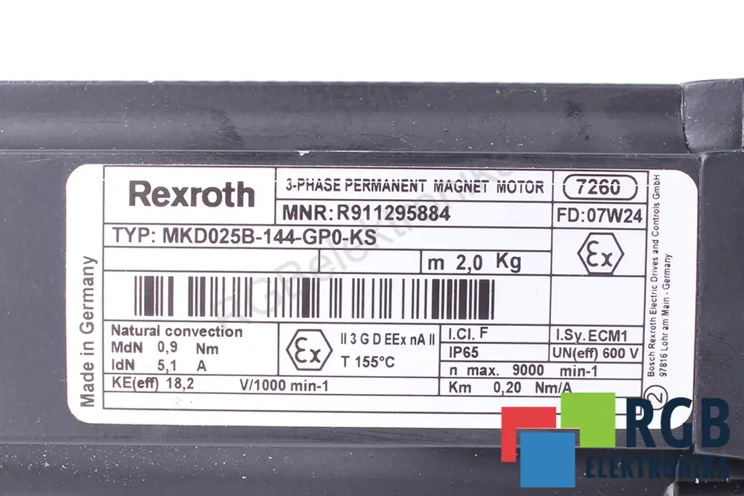 mkd025b-144-gp0-ks REXROTH Reparatur