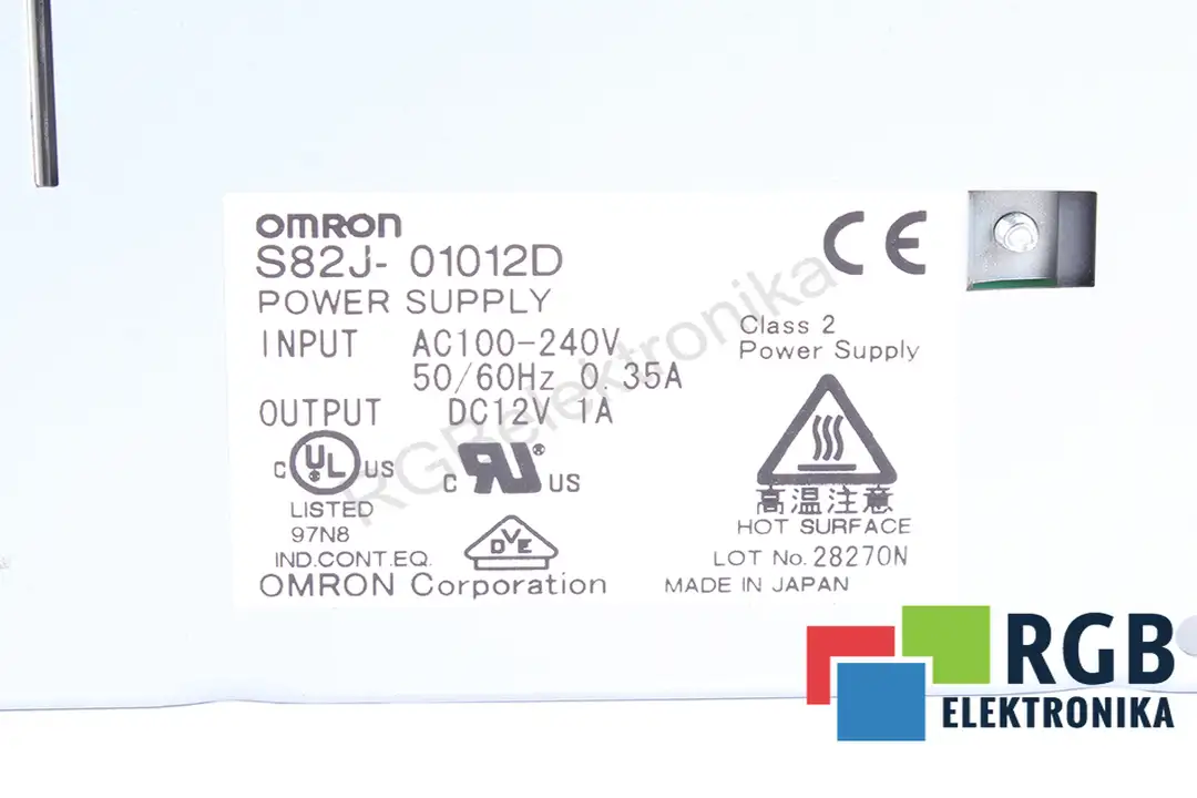 S82J-01012D OMRON