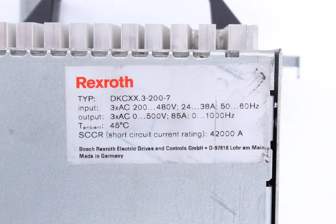 dkc11.3-200-7-fw REXROTH Reparatur