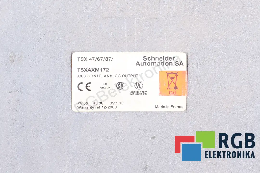 tsxaxm172 SCHNEIDER ELECTRIC Reparatur