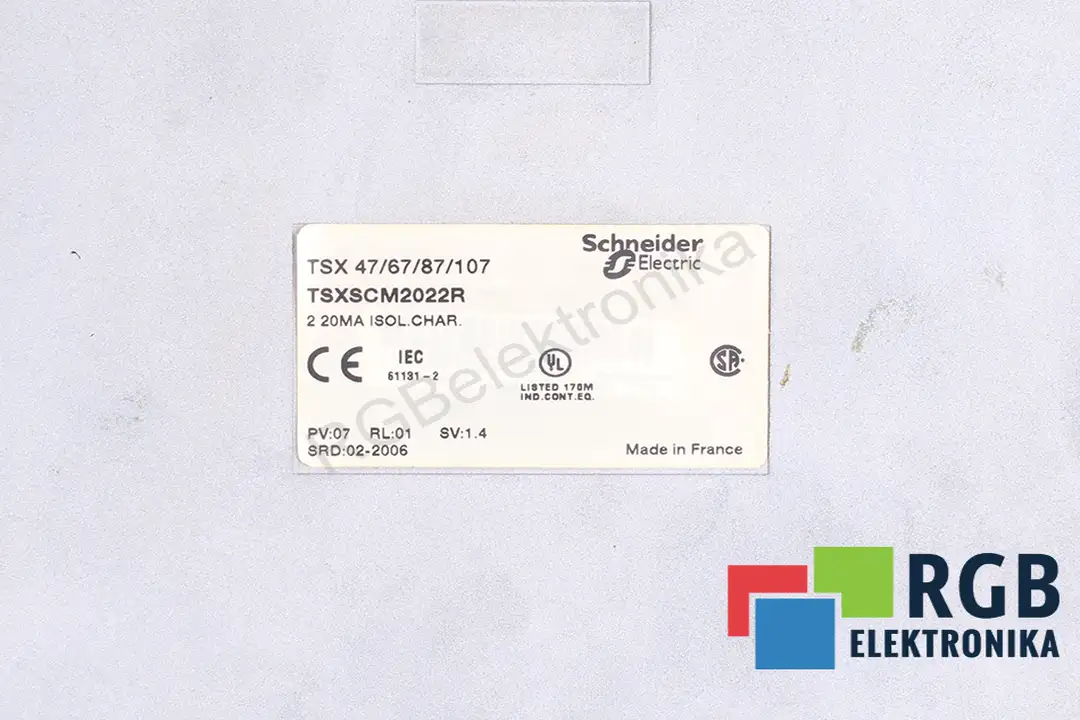 tsxscm2022r SCHNEIDER ELECTRIC Reparatur