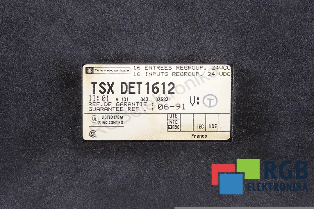 TSXDET1612 TELEMECANIQUE
