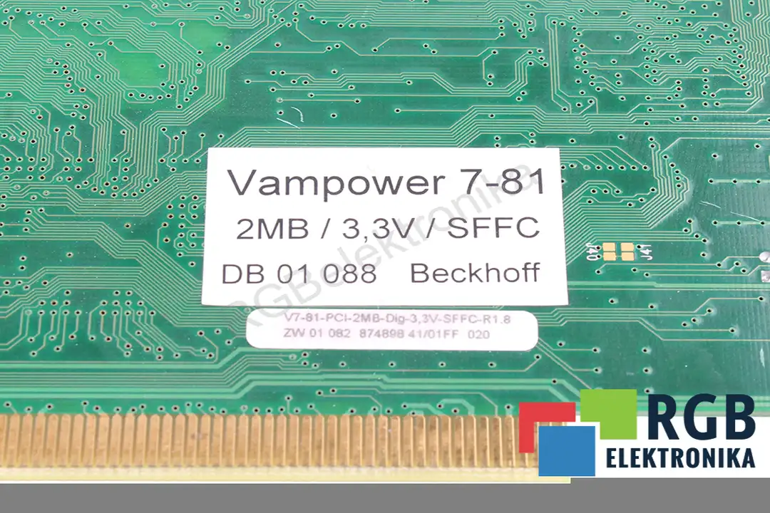 vampower-7-81 BECKHOFF Reparatur
