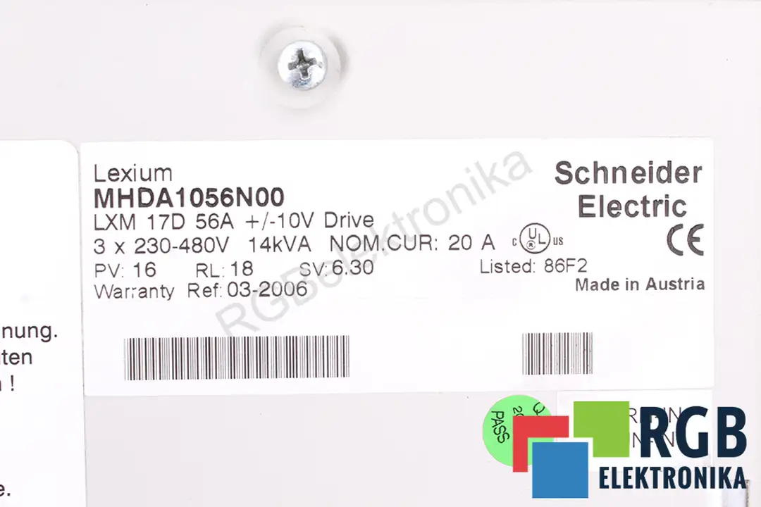 MHDA1056N00 SCHNEIDER ELECTRIC