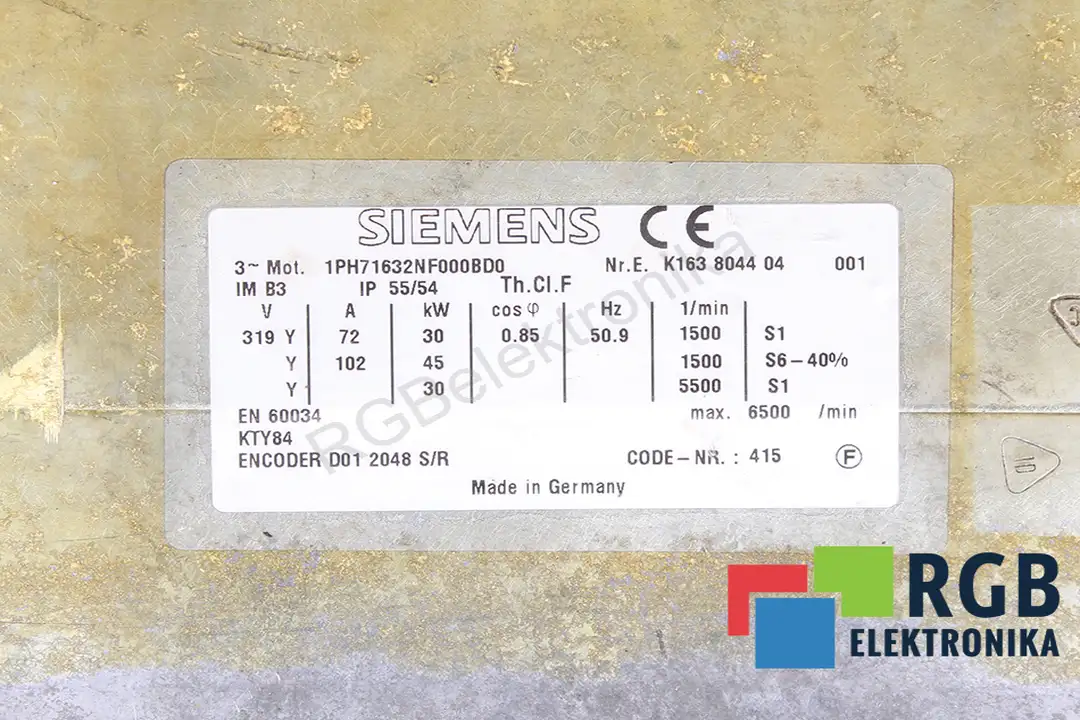 1ph71632nf000bd0 SIEMENS Reparatur