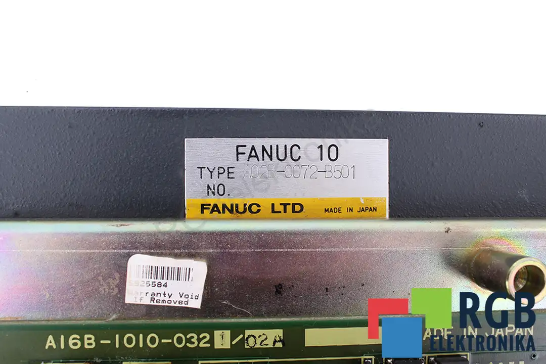 A02B-0072-B501 FANUC