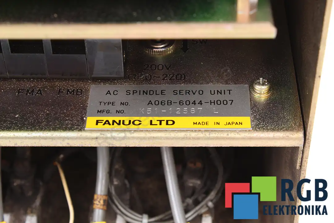 a06b-6044-h007 FANUC Reparatur