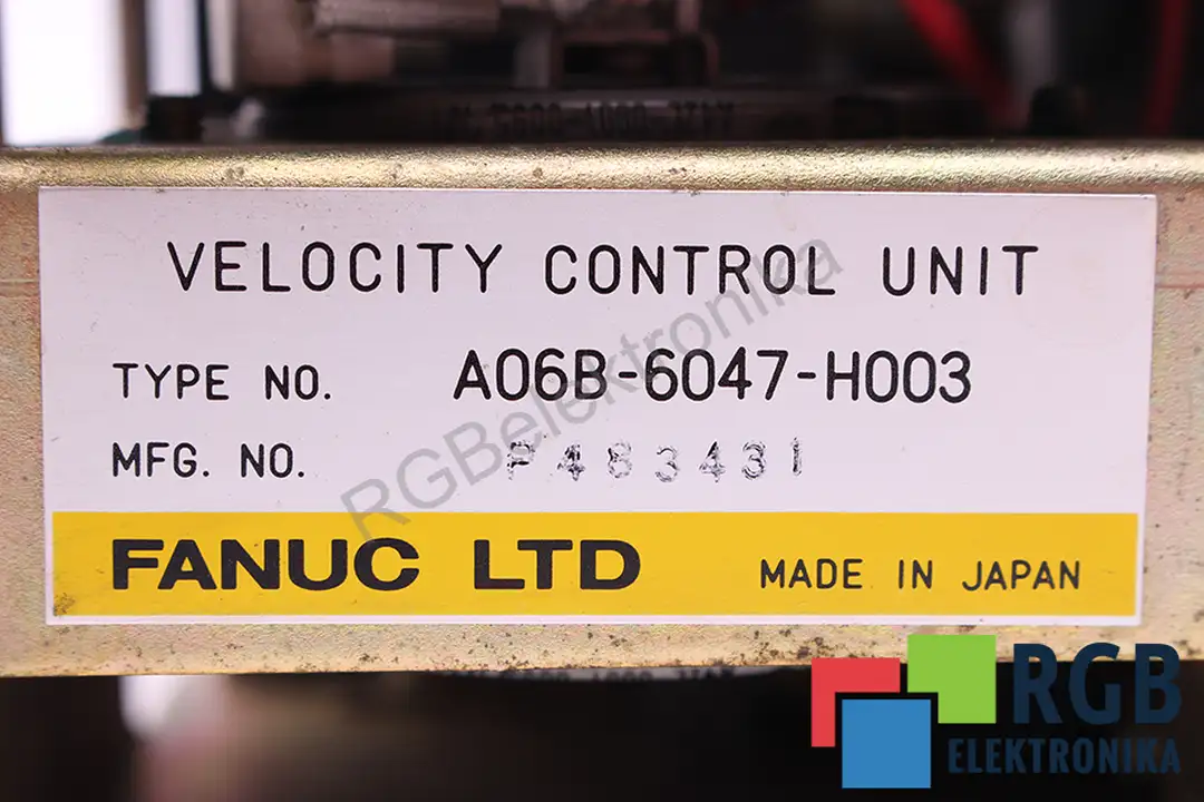 A06B-6047-H003 FANUC