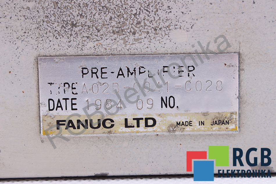 a02b-0041-c028 FANUC Reparatur