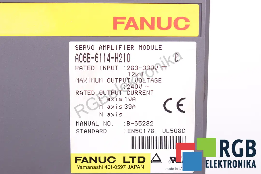 a06b-6114-h210 FANUC Reparatur