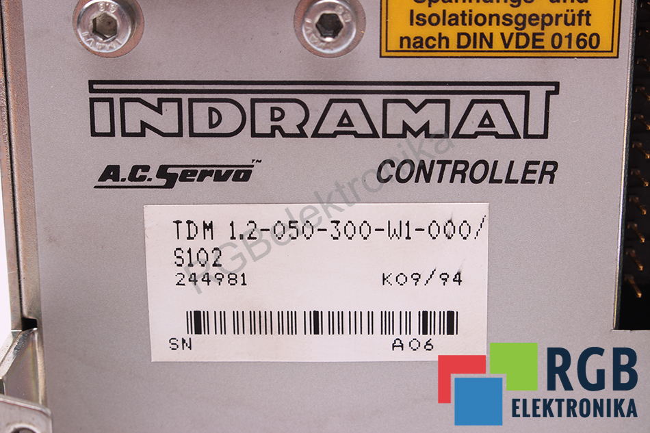 tdm1.2-050-300-w1-000-s102_94020.0 INDRAMAT Reparatur